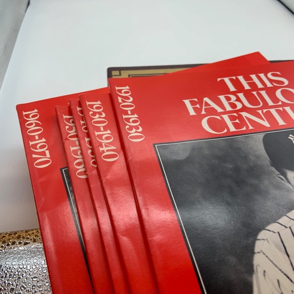 Vintage TIME This Fabulous Century 1920-70 Book Set and Holder - Picture 9 of 13